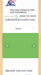 Mobile Screenshot of americanvegoil.com