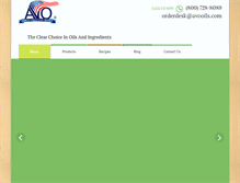 Tablet Screenshot of americanvegoil.com
